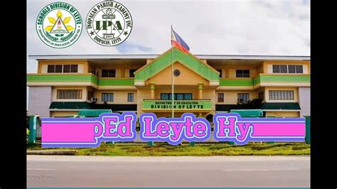 deped hymn lyrics|Deped Leyte Hymn .